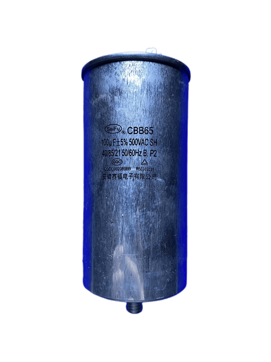 AC CAPACITOR 100UF, 500V CBB65 100UF Pex Parts