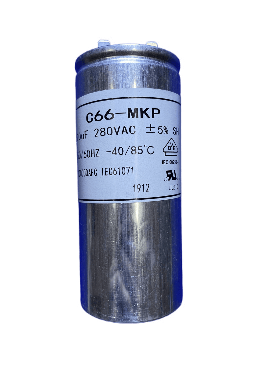 AC CAPACITOR 70UF,280V EICAR MLR25 Pex Parts