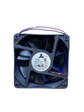 Delta DC Fan Tubeaxial 24VDC Square - 120mm L x 120mm H Ball 151.9 CFM (4.25m³/min) 3 Wire Leads