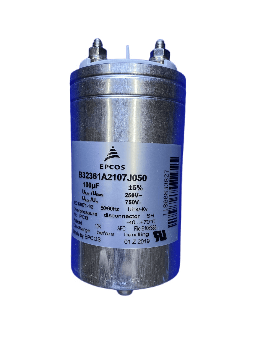 AC CAPACITOR 100UF,250V EPCOS B32361A2107J050 Pex Parts
