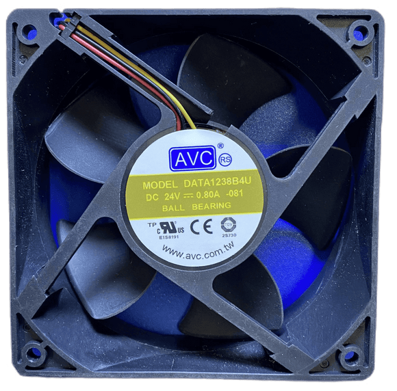 AVC Computer Cooling Case Fan DATA1238B4U, Pex Parts Australia, Spare parts for Data Centre Air conditioner and UPS with product knowledge, Parts for Emerson, Liebert, Atlas, PEX, GPEX, Hiross, suppliers of SWEP parts in Australia, heat exchangers for Emerson CRAC units and suppliers of Copeland digital compressors.