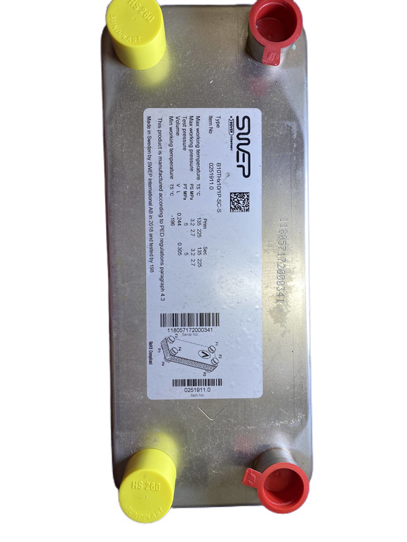 SWEP B10THx10 / 1P-SC-S Plate Heat Exchanger | Pex Parts