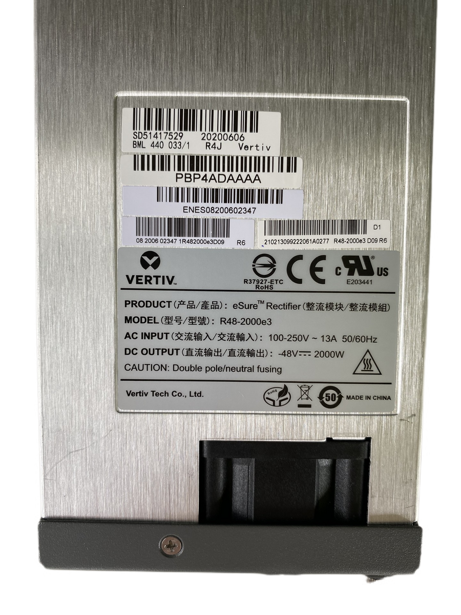 Vertiv eSure Rectifier R48-2000e3 | Pex Parts